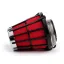 Luchtfilter  Malossi e5  0掳 cs=43mm Rood Zwart Mikuni
