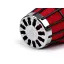 Luchtfilter  Malossi e5  0掳 cs=43mm Rood Zwart Mikuni