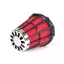 Luchtfilter Malossi  e5  0 cs= 53mm Rood Zwart Mikuni