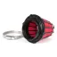 Luchtfilter Malossi  e5  0 cs= 53mm Rood Zwart Mikuni