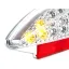 achterlicht  BGM original gladde lens 15 led met knipperfunctie  mbk nitro (yq50/l,2 takt), yamaha aerox (yq50/l,2 takt)