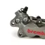 remklauw linksvoor  brembo, 4 zuiger, ø=30/34mm, (p4 30/34c)  titanium stijl