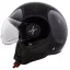 Scooterhelm Vito Loreto Glans Zwart - MAAT: M