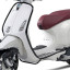 Valbeugel Vespa Sprint Voor - Mat zwart (Piaggio 1B001271)