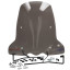 Windscherm Kymco Agility (10/12 inch) Hoog - Smoke