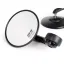Spiegelset MOTO NOSTRA 1400- Stuuruiteinden Aluminium- Ø=95mm- Mat Zwart Geanodiseerd- E Gemarkeerd