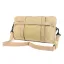 Tas Voor Bagageruimteklep (Incl. Bekerhouder) Moto Nostra Classic Waxed Canvas Geschikt Voor B.V. Vespa Lambretta Gtv Gts Hpe Supertech Touring  Beige