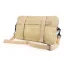 Tas Voor Bagageruimteklep (Incl. Gsm Hoesje (Tot 6,2 Inch Bijv. IPhone 11) Moto Nostra Classic Waxed Canvas Geschikt Voor B.V. Vespa Lambretta Gtv Gts Hpe Supertech Touring  Beige